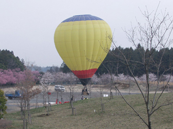 気球搭乗体験の写真