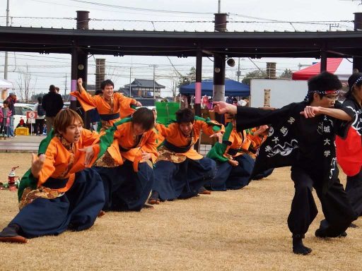 筑波大学斬桐舞のYOSAKOIソーラン演舞の写真