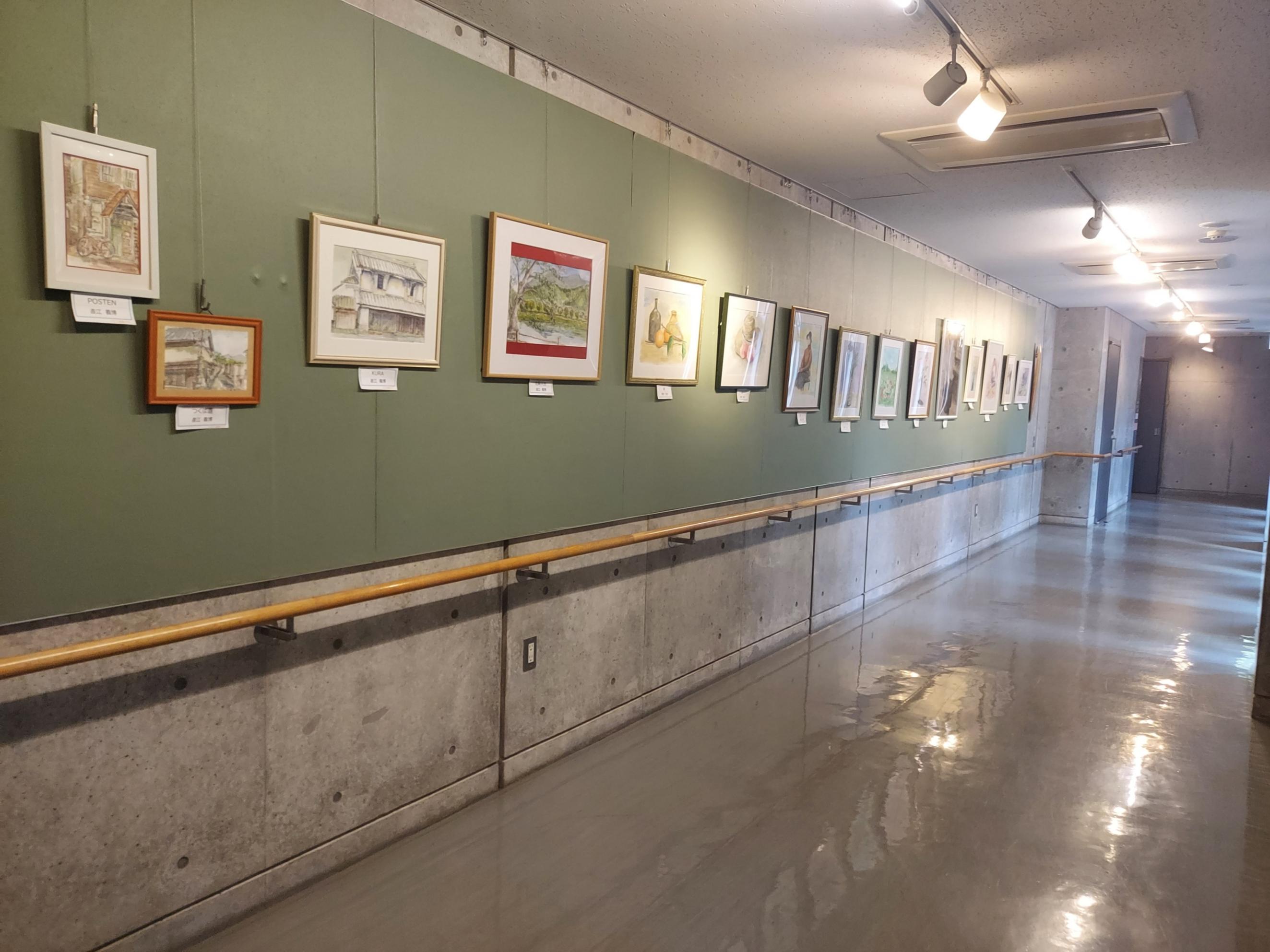 いもこじ水彩同好会いもこじ水彩、パステル画展示会 いもこじ水彩同好会いもこじ水彩、パステル画展示会