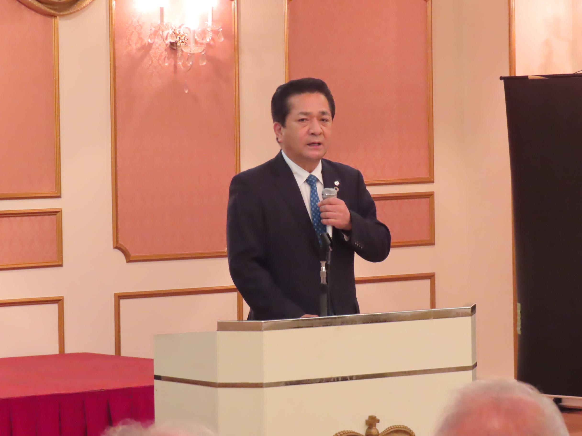 区長会総会市長挨拶