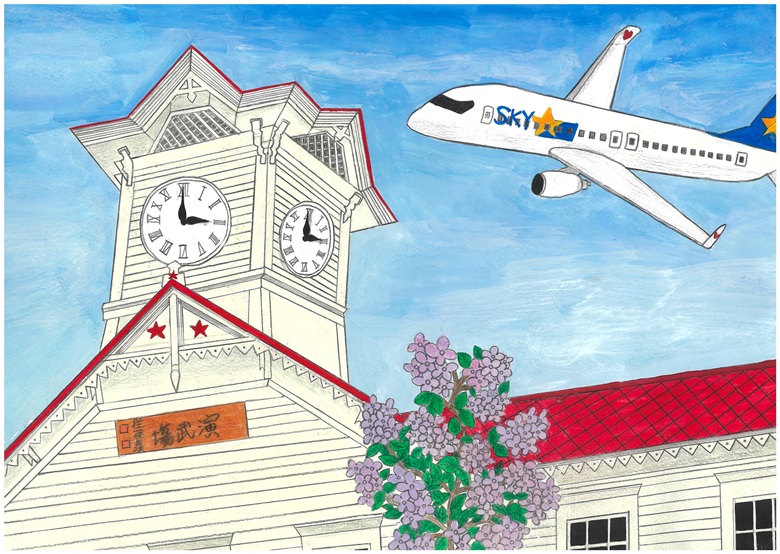 玉里学園6年石塚美笛