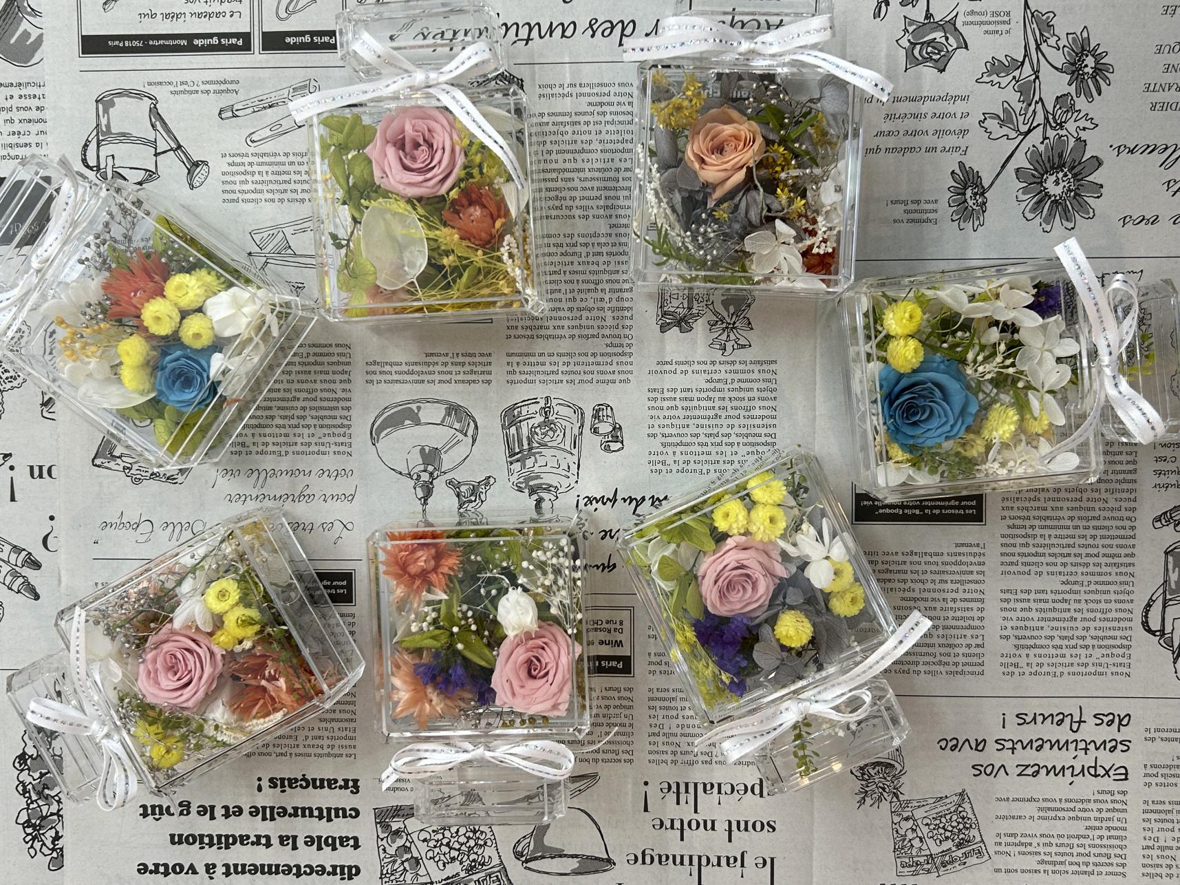 プリザーブドフラワー作品例3